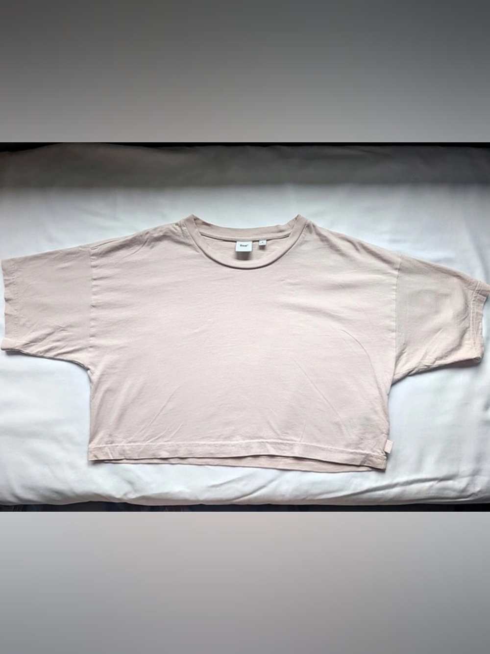 The Row Short Sleeve Tee in Pink Size Small